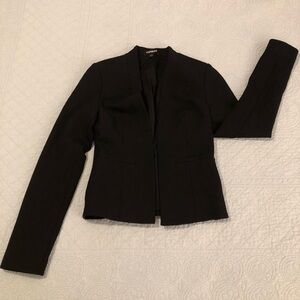Express open front collarless blazer waistcoat. Size 00. NWT
